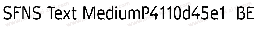 SFNS Text MediumP4110d45e1  BETA字体转换